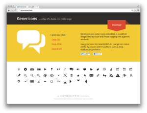 genericons-website
